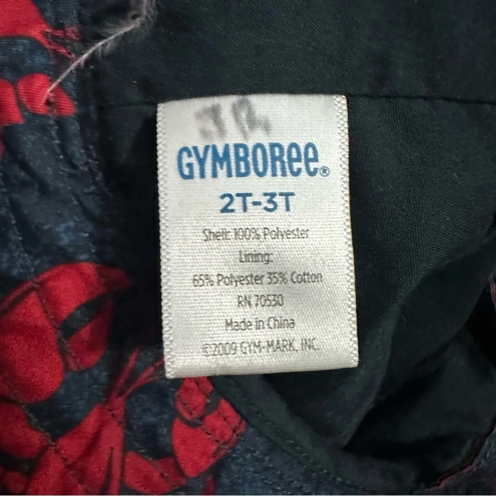 Gymboree Black Hat with Red Lobster Design